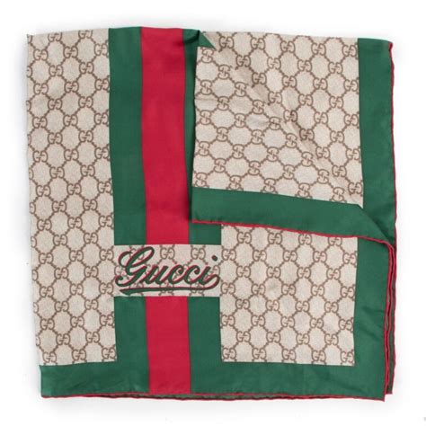 what kind of yarn does gucci use scarf|original Gucci silk scarf.